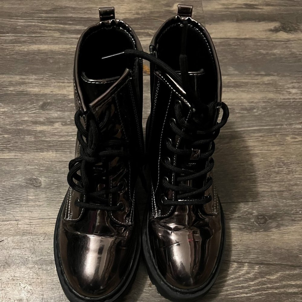 Girls Steve Madden Lace Up Boots